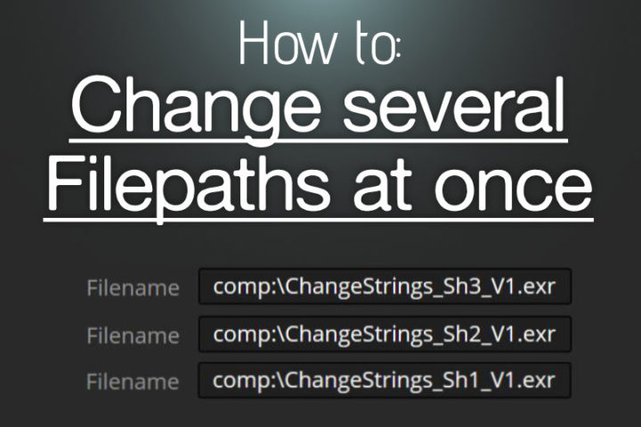 change several fileptahs at once