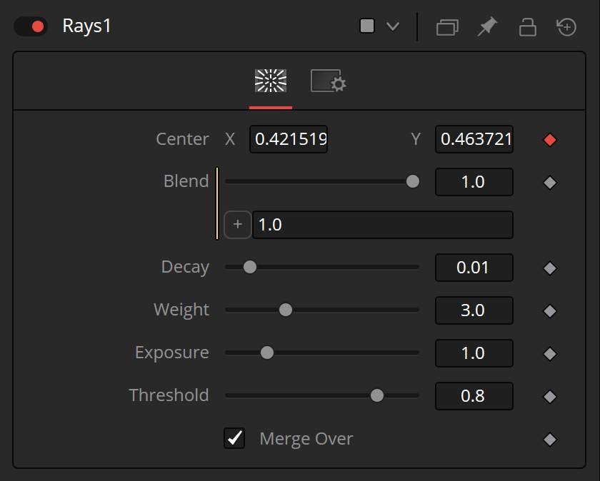 Fusions Rays tool