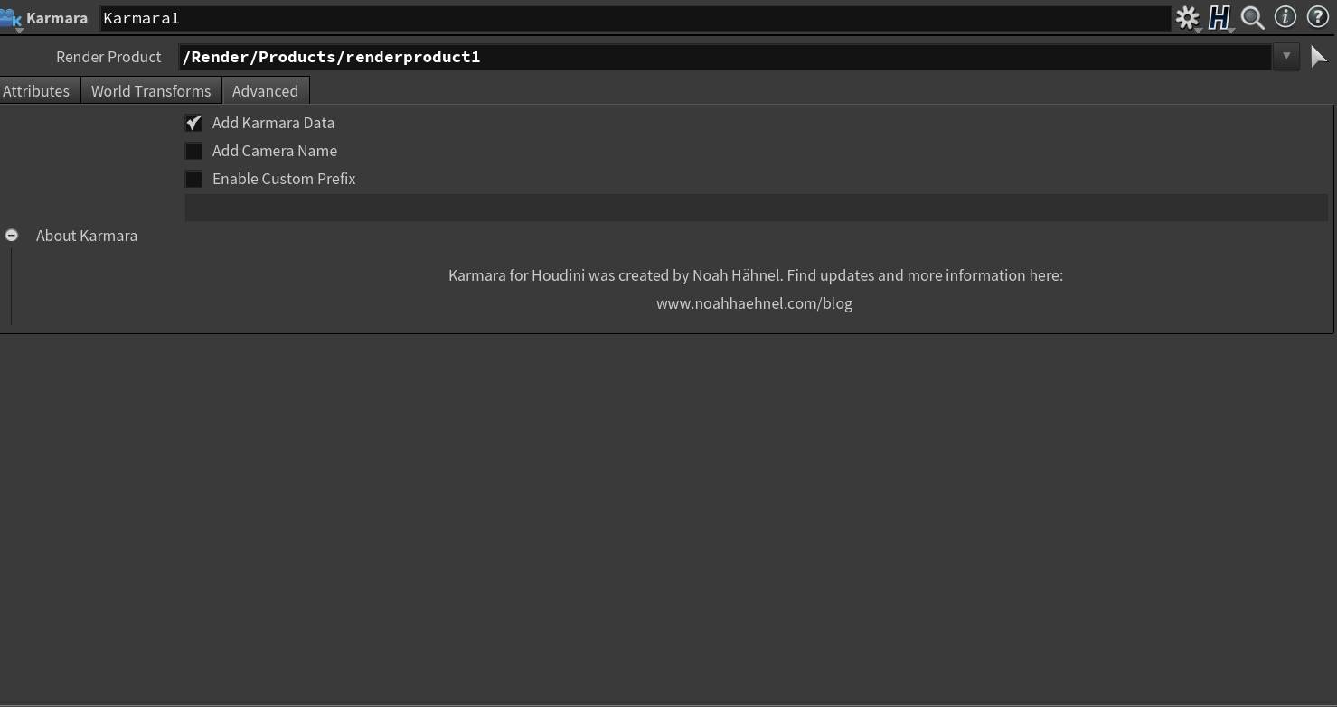 Karmara For Houdini - Solaris Metadata Helper Hda