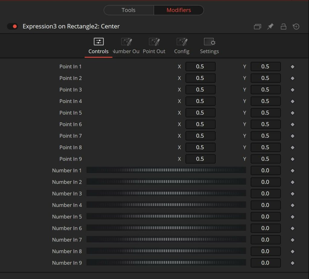 Blackmagic design Fusion and DaVinci Resolve Expression Modifier 