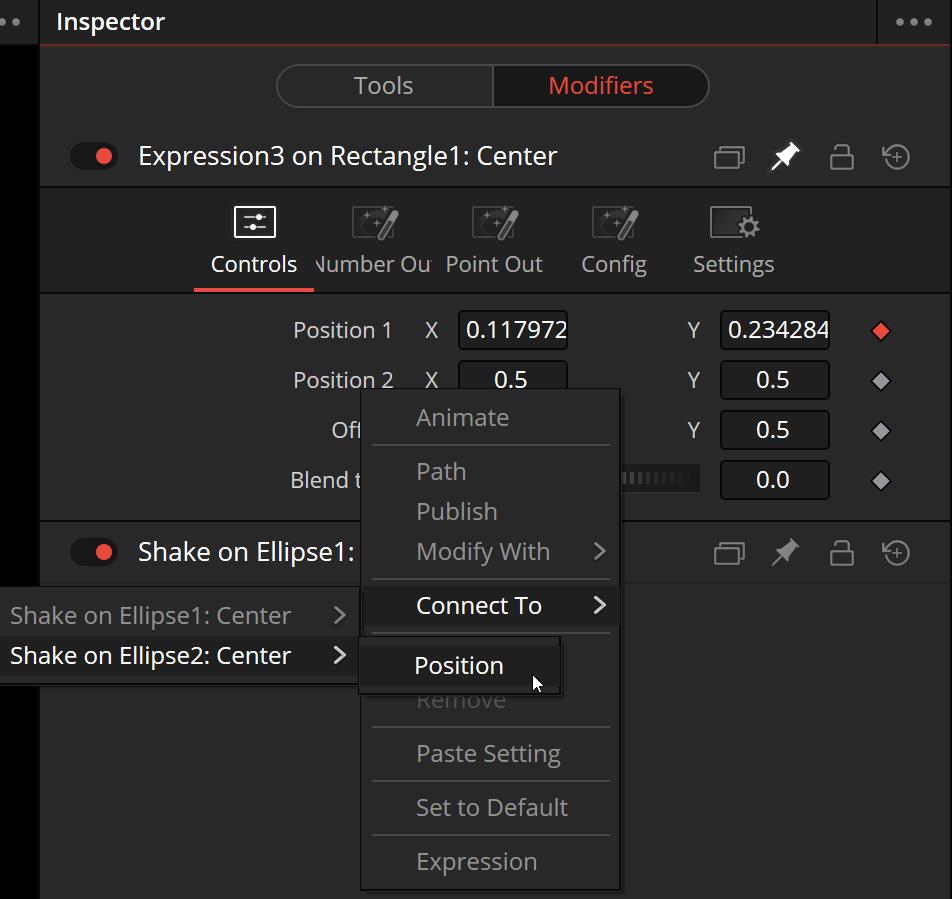 Connecting the Position 2 Input in Fusion